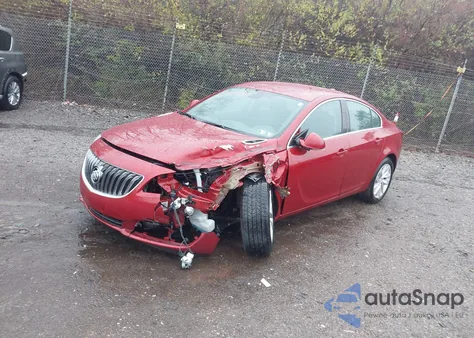 2015 Buick Regal Turbo z USA, uszkodzony, nr VIN 2G4GK5EXXF9204407